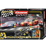 AUTORAMA CARRERA GO PISTA ELÉTRICA DTM HIGH SPEED SHOWDOWN COM 8,9 METROS 2 CARROS 1/43 CAR20062561
